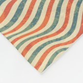 縞模様 フリースブランケット (角)