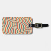 縞模様 ラゲッジタグ (正面横)