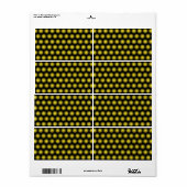 縞模様 ラベル (フルシート)