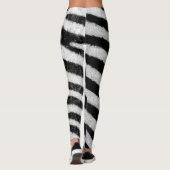 縞模様 レギンス (裏面)