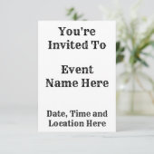 縞模様 招待状 (スタンド正面)