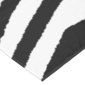 縞模様（白黒） | サファリアニマルプリント テーブルクロス (アングル)