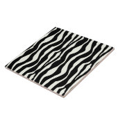 縞模様 – 白黒 タイル (側面)