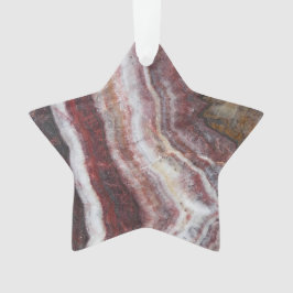 縞模様(赤) オーナメント