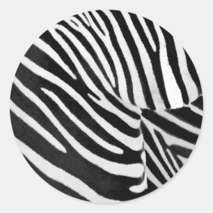 縞模様#3_ ラウンドシール