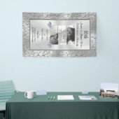 縦のパーソナライズな写真の旗は、引き起こります 横断幕 (トレードショー)