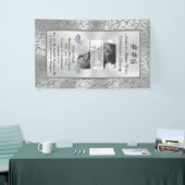 縦の写真およびパーソナライズなパーティーの旗 横断幕 (トレードショー)