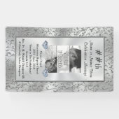 縦の写真およびパーソナライズなパーティーの旗 横断幕 (横)