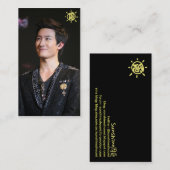 縦の名刺 名刺 (正面/裏面)