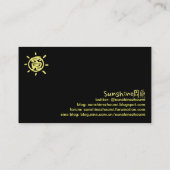 縦の名刺 名刺 (裏面)