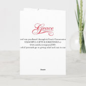 縦の挨拶状 シーズンカード (裏面)