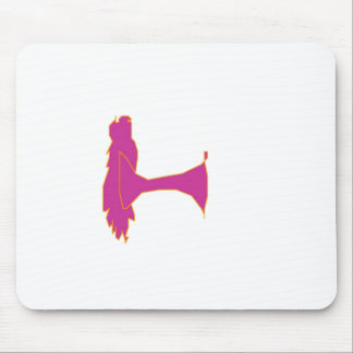 縦の木のパッド マウスパッド