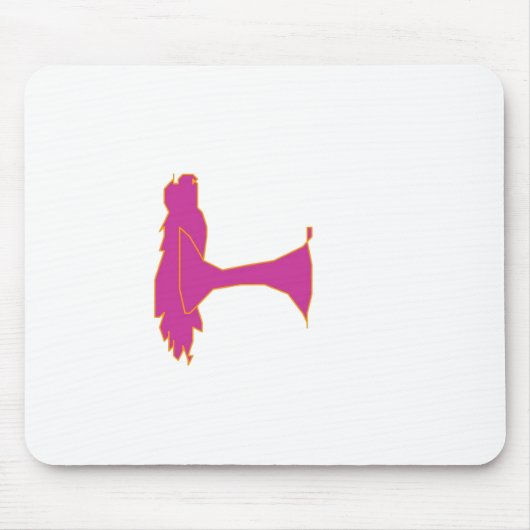 縦の木のパッド マウスパッド (正面)