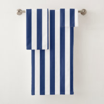 縦の薄い海軍は縞で飾ります