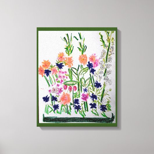 縦の配置 キャンバスプリント (正面)