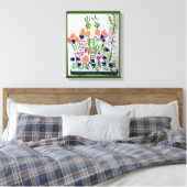 縦の配置 キャンバスプリント (インサイチュ (寝室))