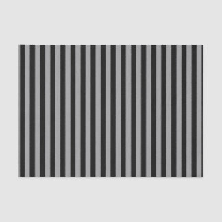 縦の銀および黒のストライプ 薄葉紙