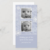 縦の2写真カード シーズンカード (正面/裏面)