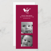 縦の2写真カード シーズンカード (正面/裏面)