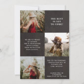 縦エレガント4枚の写真2023卒業 案内状 (裏面)