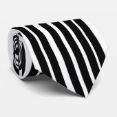 縦ストライブ柄 ネクタイ (ロール)