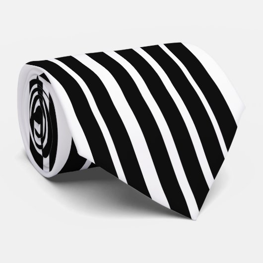 縦ストライブ柄 ネクタイ (ロール)