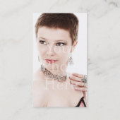 縦ビジネスロゴカスタムなプロダクト写真 名刺 (裏面)