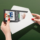 縦向き和紙テープと黒板フォトカード シーズンカード