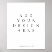 縦向き（ポートレート）ポスター ポスター (正面)