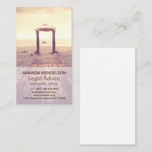 縦向カスタムき撮影オーバーレイテンプレート 名刺 (正面/裏面)