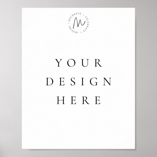 縦向カスタムき(ポートレート)ポスター ポスター (正面)