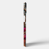 縦型インディアンミラーワーク&スレッド刺繍 Case-Mate iPhoneケース (裏面 / 右)