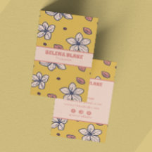 縦型エレガントフローラデザイン – シックおよびモダンC