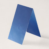 縦型カスタムテント折り畳み名刺 名刺 (裏面)