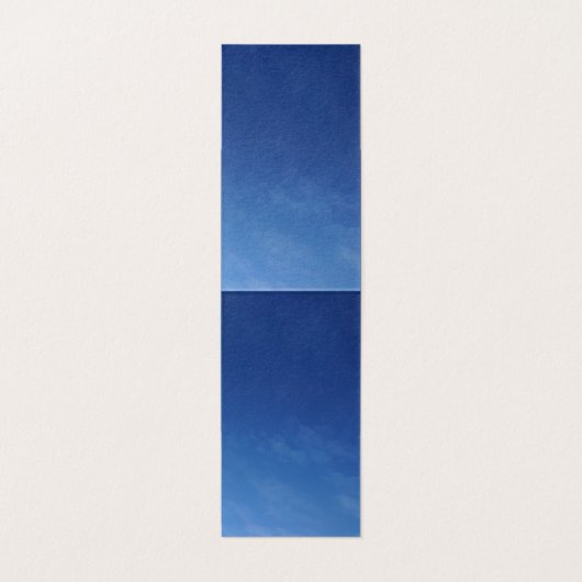 縦型カスタムテント折り畳み名刺 名刺 (内部フラット)