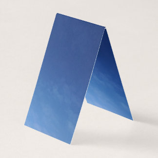 縦型カスタムテント折り畳み名刺 名刺