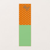 縦型カスタムテント折り畳み名刺 名刺 (内部フラット)