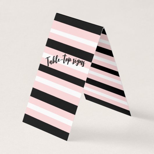 縦型カスタムテント折り畳み名刺 名刺 (正面)