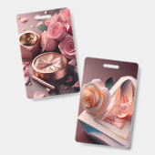 縦型カスタムバッジ バッジ (正面＆裏面)