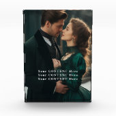 縦型カスタムフォトブロック – イメージと文字の追加 フォトブロック (正面)