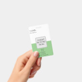 縦型カスタムIDバッジ バッジ (手持ち)