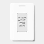 縦型カスタムIDバッジ バッジ (裏面)