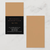 縦型スタイリッシュプレーンシンプル名刺 名刺 (正面/裏面)