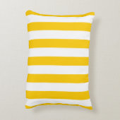 縦型ストライプ(黄とストライプの白) アクセントクッション (裏面(縦))