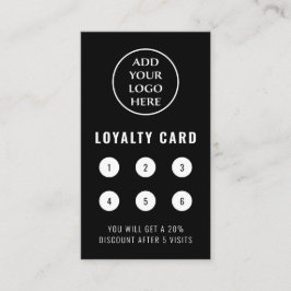 縦型ソーシャルメディア プロフェッショナル ビジネス ロゴ ロイヤリティカード