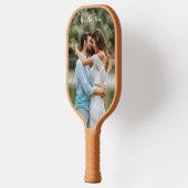 縦型フォトトレンディーカスタム文字 ピックルボールラケット (左)