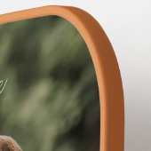 縦型フォトトレンディーカスタム文字 ピックルボールラケット (左詳細)