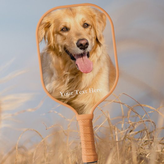 縦型フォトトレンディー文字 ピックルボールラケット