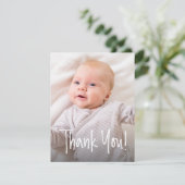 縦型ベビーシャワー出産発表写真 (スタンド正面)