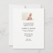 縦型ベビーシャワー出産発表写真 (裏面)